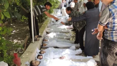 غوطة دمشق الشرقية تحيي الذكرى الـ13 لمجزرة الكيماوي