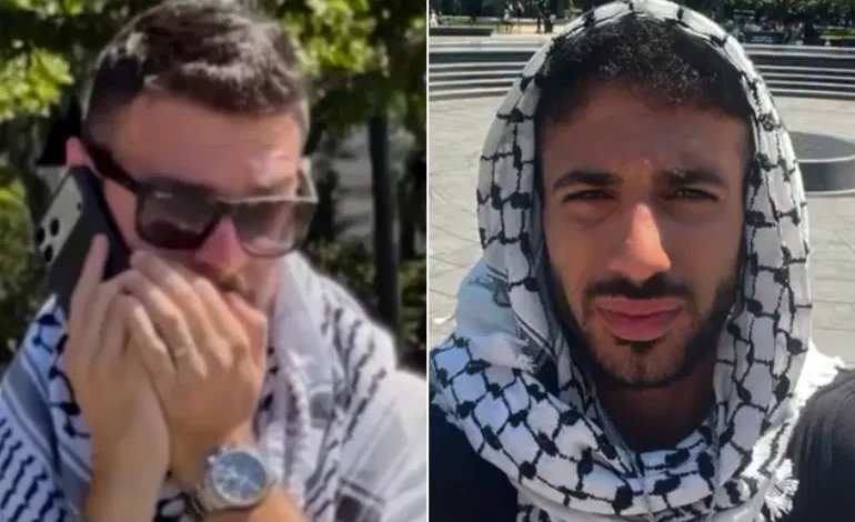 "فخ" الكوفية.. كيف حاول جنود إسرائيليون استدراج مؤيدي فلسطين في نيويورك؟