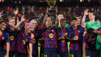 الكشف عن سبب اشتباك جماهير برشلونة مع مشجعي الأهلي