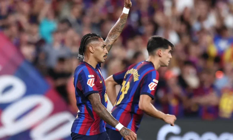 بث مباشر لمباراة برشلونة ضد رايو فاييكانو في الدوري الإسباني