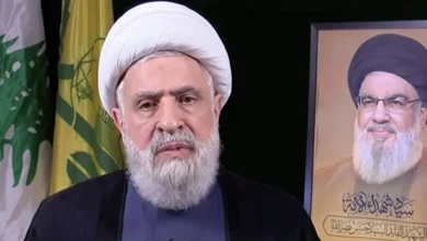 نعيم قاسم: السلطة اللبنانية اختارت مسارا لا يشرف لبنان بمفاوضاتها مع إسرائيل