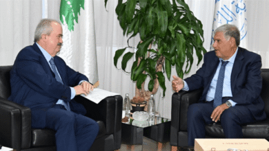 جابر بحث مع سقلاوي في أوضاع مزارعي التبغ
