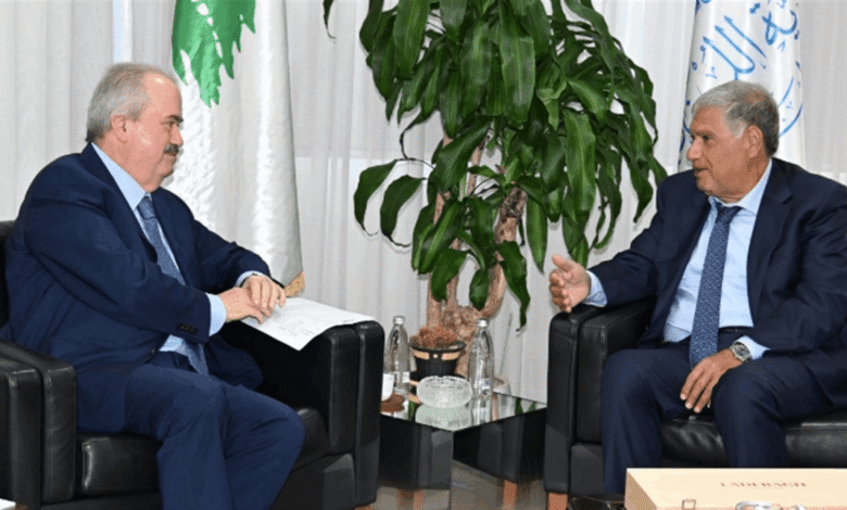 جابر بحث مع سقلاوي في أوضاع مزارعي التبغ
