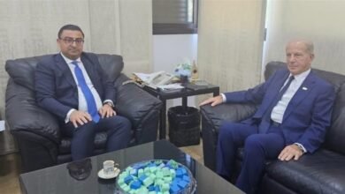 الحاج بحث مع السفير الأميركي في تعزيز التعاون القضائي وتبادل المعلومات