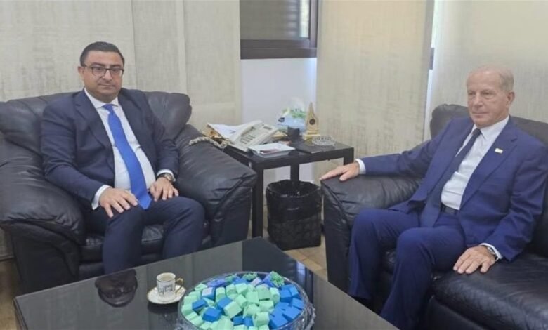 الحاج بحث مع السفير الأميركي في تعزيز التعاون القضائي وتبادل المعلومات