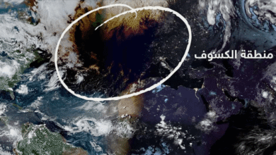 من الفضاء.. فيديو يوثق كسوف الشمس