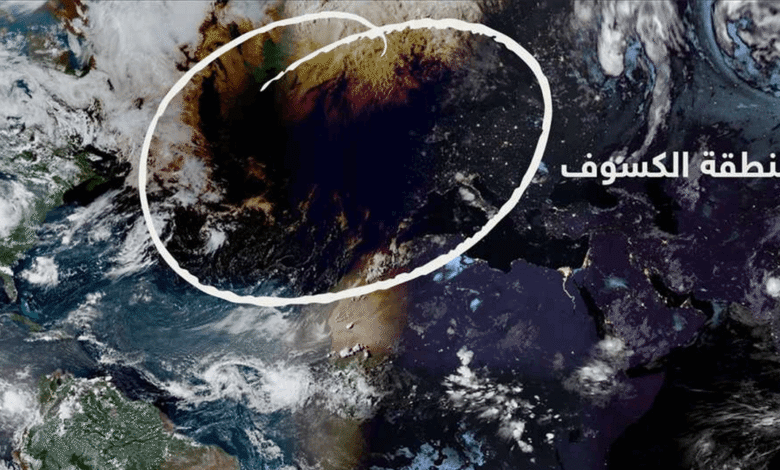 من الفضاء.. فيديو يوثق كسوف الشمس