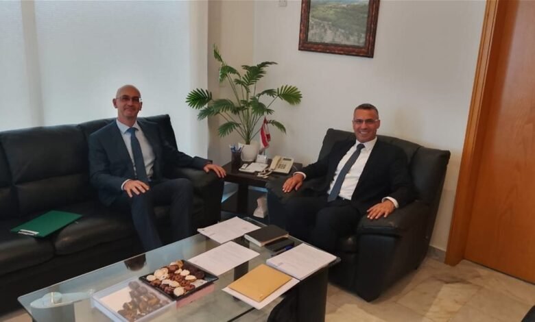 هاني استقبل السفير البلغاري وكُلّف بتوقيع مذكرة تفاهم زراعية بين البلدين