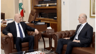 عون استقبل الحجار.. بحث في الوضع الامني والبلديات