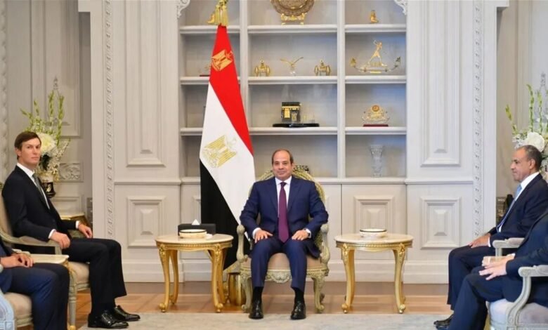 مباحثات بين كوشنر ووفد "حماس" في مصر بحضور الوسطاء