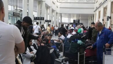 زحمة مغادرين في مطار بيروت.. .ومخاوف من تدهور أمني