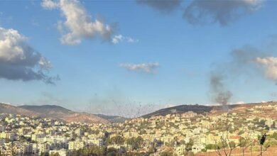 بعد اعتداء بمسيّرات إسرائيلية.. حرائق في دوحة كفررمان