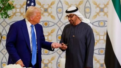 بن زايد وترامب يبحثان هاتفياً التطورات في المنطقة