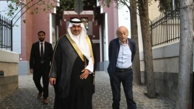 جنبلاط يلتقي السفير السعودي الجديد