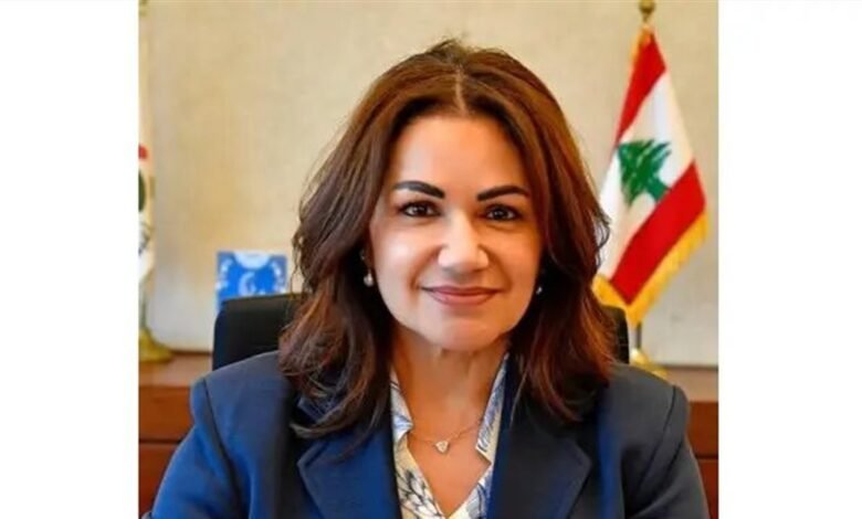 الوزيرة السيد: ما نُسب إليها بشأن النازحين معلومات كاذبة