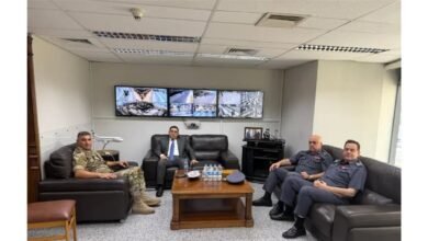 محافظ جبل لبنان تابع ملف مخاطر الطيور في مطار بيروت