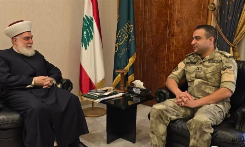 مفتي طرابلس استقبل رئيس الضابطة الجمركية في الشمال