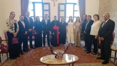 الراعي التقى وفداً من نقابة الصيادلة في الديمان