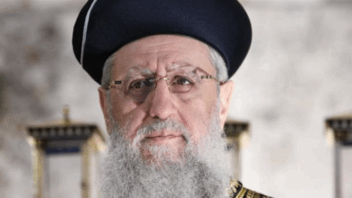 الحاخام الأكبر في إسرائيل ينكر حقوق الفلسطينيين: ليسوا شعباً