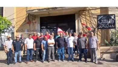 العسكريون المتقاعدون يقفلون مالية طرابلس