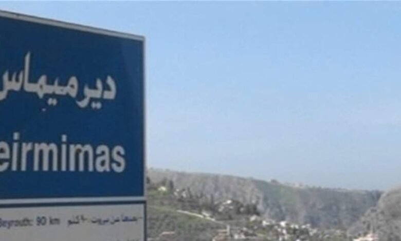 حرائق في خراج دير ميماس بسبب القصف الإسرائيليّ