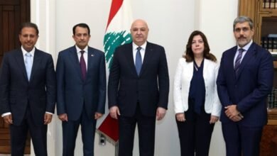 عون التقى رئيس مكتب رئيس المجلس الأولمبي الآسيوي