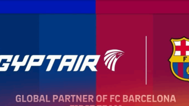 مصر للطيران راعياً لبرشلونة بأكثر من 4 ملايين يورو سنوياً
