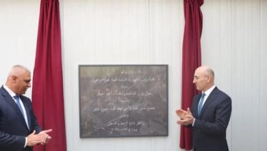 الحجار دشن دائرة الرصد والتدخل في الأمن العام