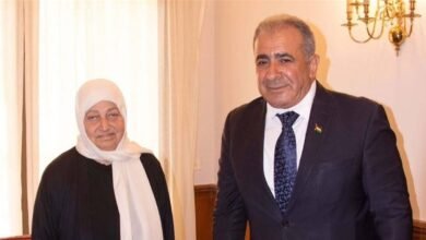 الحريري عرضت وسفير فلسطين الأوضاع في الجنوب