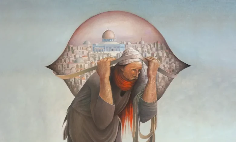 الفن الفلسطيني بلا "جمل المحامل"... سليمان منصور يُلقي ريشته ورحل