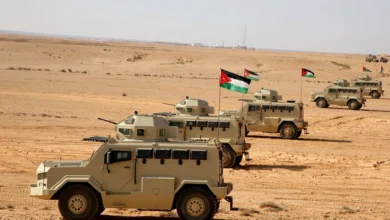 الجيش الأردني يحبط محاولة تسلل 5 أشخاص عبر الحدود الشمالية