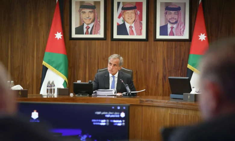 إعادة توزيع للحقائب الوزارية.. تعديل حكومي بالأردن يشمل 3 وزراء