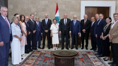 عون: لن نسمح لإسرائيل بأن تبقى ولو على شبر واحد من أرضنا