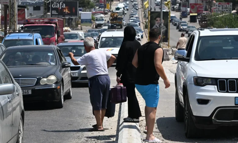 مشاهد النزوح تعود إلى جنوب لبنان بعد التصعيد الأخير