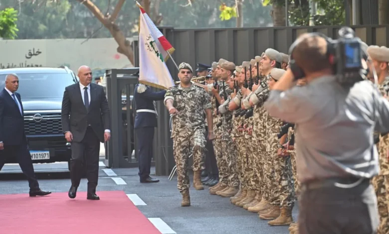 بالصور... عون يُشارك في احتفال الأمن العام بعيده الـ81