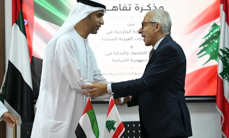 4 اتفاقيات ومجلس أعمال مشترك... الإمارات ولبنان يفتحان باباً جديداً للاستثمار