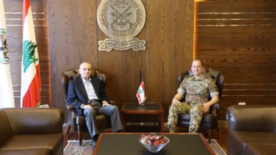 جنوب لبنان وزيارة إيطاليا بين وزير الدفاع وقائد الجيش