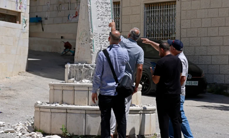 "عار يهدد إسرائيل".. نائب متطرف يشعل عاصفة بتحطيم نصب فلسطيني في الضفة