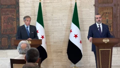 الشيباني يؤكد حق سوريا في برنامج نووي سلمي.. وغروسي يشيد بتعاون دمشق