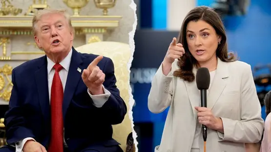 ترامب ينفجر بوجه مراسلة CNN.. والبيت الأبيض يستهدف عائلتها