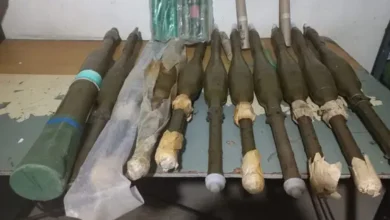 لبنان.. الجيش يضبط قذائف صاروخية مهربة من سوريا