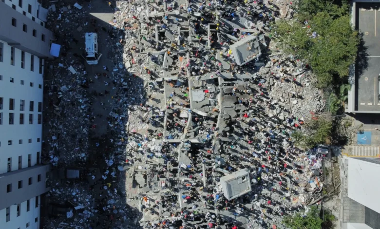 بالصور.. كولومبيا تبحث عن مفقوديها بعد الزلزال المدمر