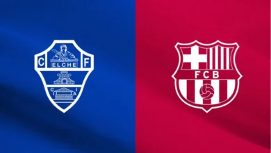 بث مباشر لمباراة برشلونة ضد إلتشي في الدوري الإسباني