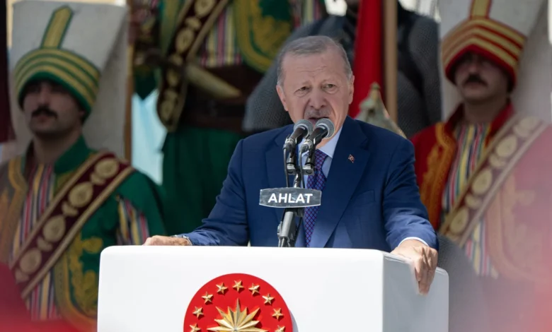 أردوغان: تركيا دولة عظمى ولن تخضع لدولة صغيرة أنشئت بشكل ما في المنطقة