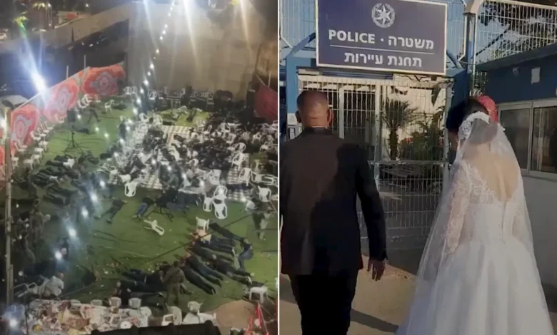 توقيف عروس ببدلة زفافها واقتحام عرس.. تنكيل إسرائيلي بفلسطينيي 48