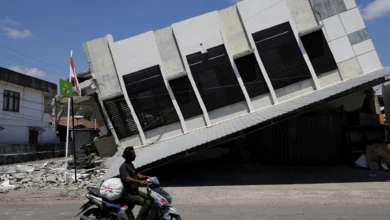 الرابع على التوالي.. زلزال بقوة 6.1 درجة يضرب جزيرة سومطرة غربي إندونيسيا