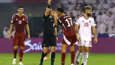 بث مباشر لمباراة الإمارات ضد قطر في "خليجي 27"