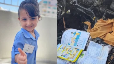 وفاء عكيلة.. طفلة بدأت عامها الدراسي في غزة وأنهته محمولة على الأكتاف