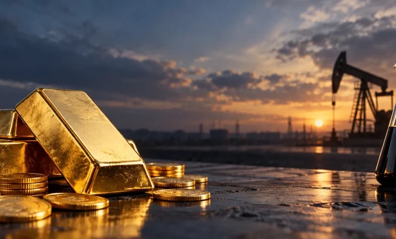 الذهب يهبط والنفط يرتفع... التوتر حول هرمز يحرّك الأسعار