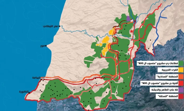 جنوب لبنان بين الماء والأرض: حرب على مقومات الحياة